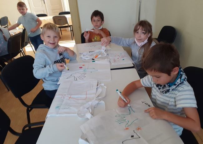 Návštěva prvňáčků v knihovně