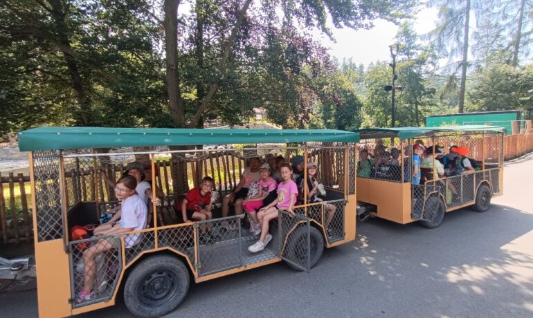 II.A a II.B na vzdělávacím výletě do ZOO Olomouc