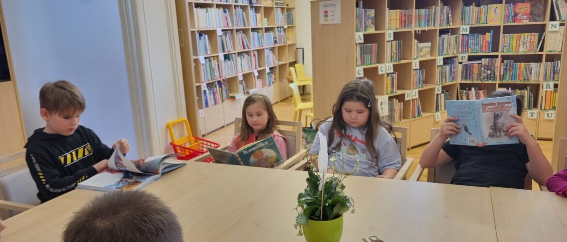Prvňáci z horní školy v družině