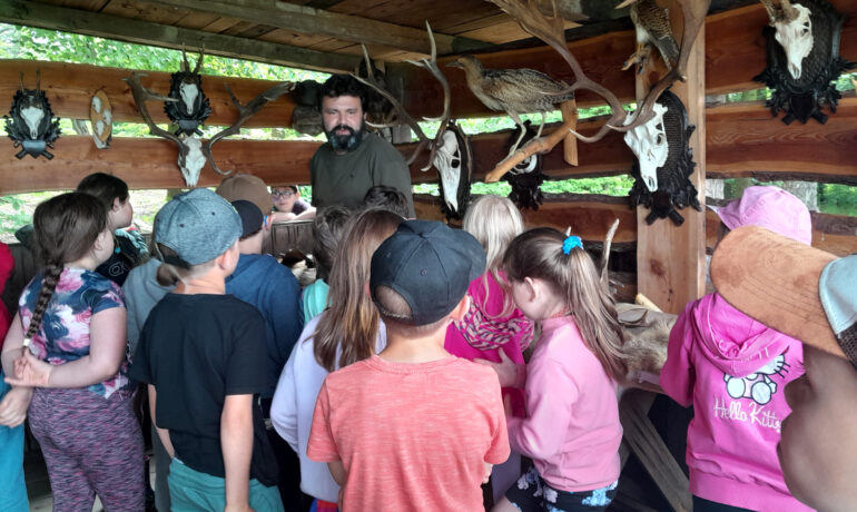 Setkání s myslivci na Vagoně