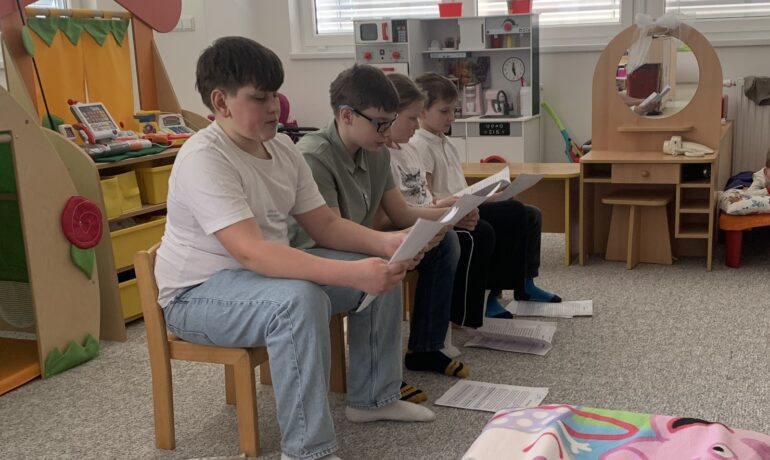 Čteme dětem z mateřské školy