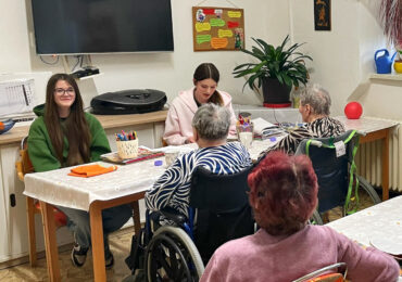 Návštěva domova seniorů s literárním programem