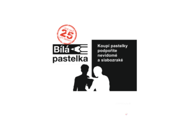 Bílá pastelka