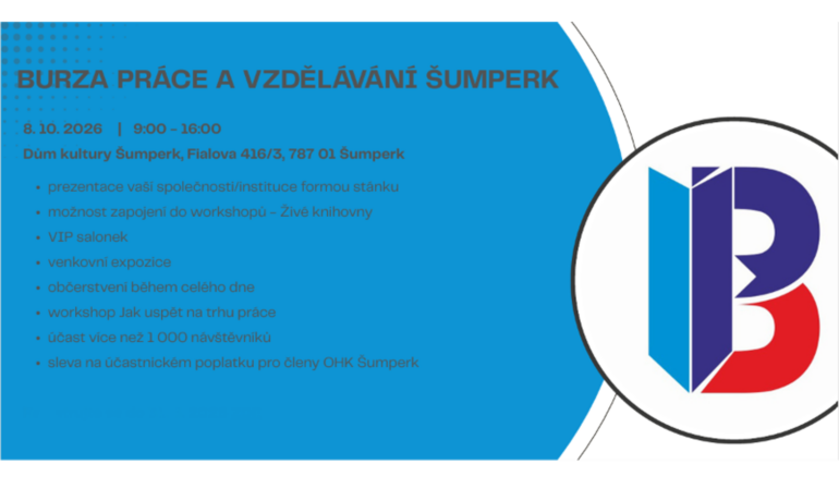 Burza práce a vzdělávání v Šumperku